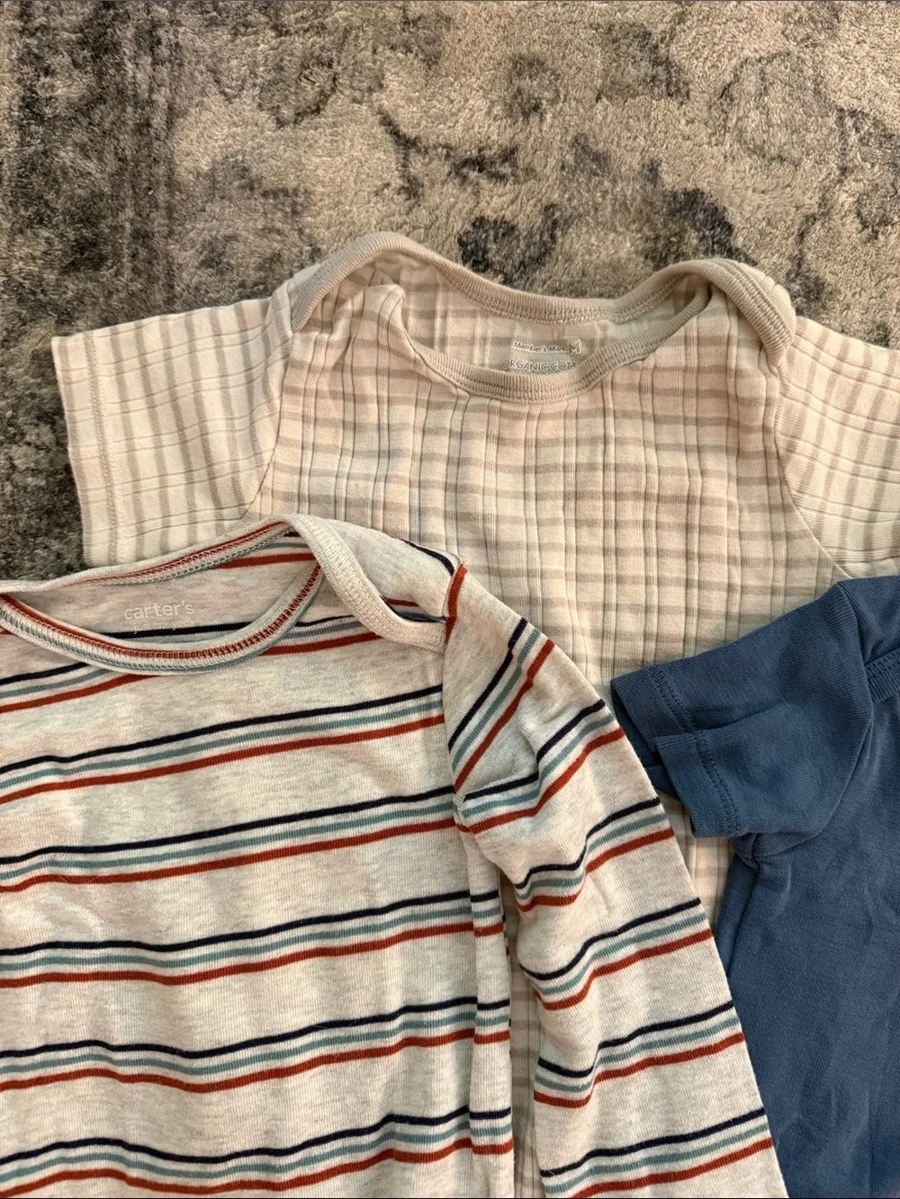 3-Pack Baby Boys' Short & Long Sleeve Bodysuits • 18m + 24m